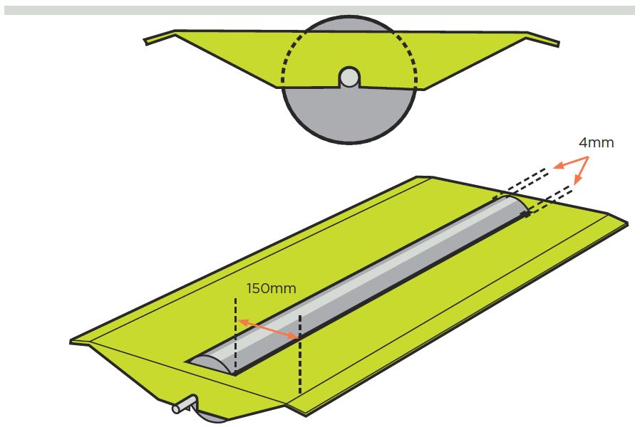 [Image] Figure 92: Bottom idler nip guard