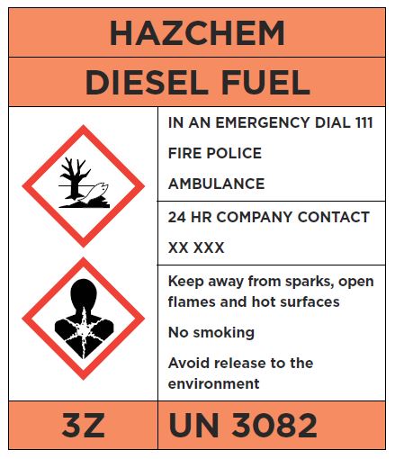 [Image] Illustration of a diesel sign. 