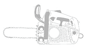 [Image] Top-handled chainsaw.