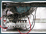 [image] Fire damaged switchboard