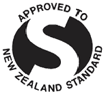 [Image] New Zealand Standards mark of compliance. 